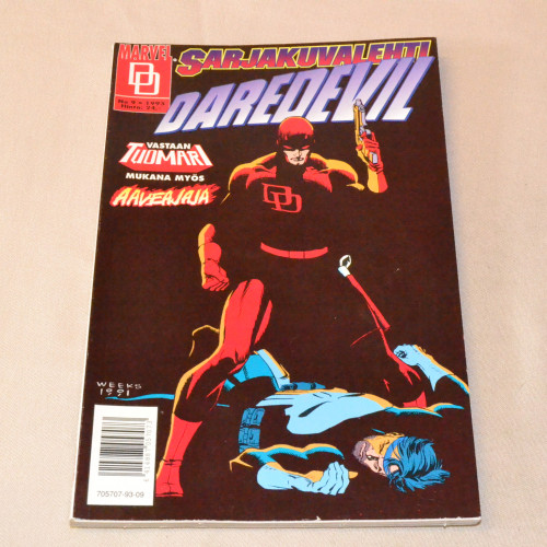 Sarjakuvalehti 09 - 1993 Daredevil